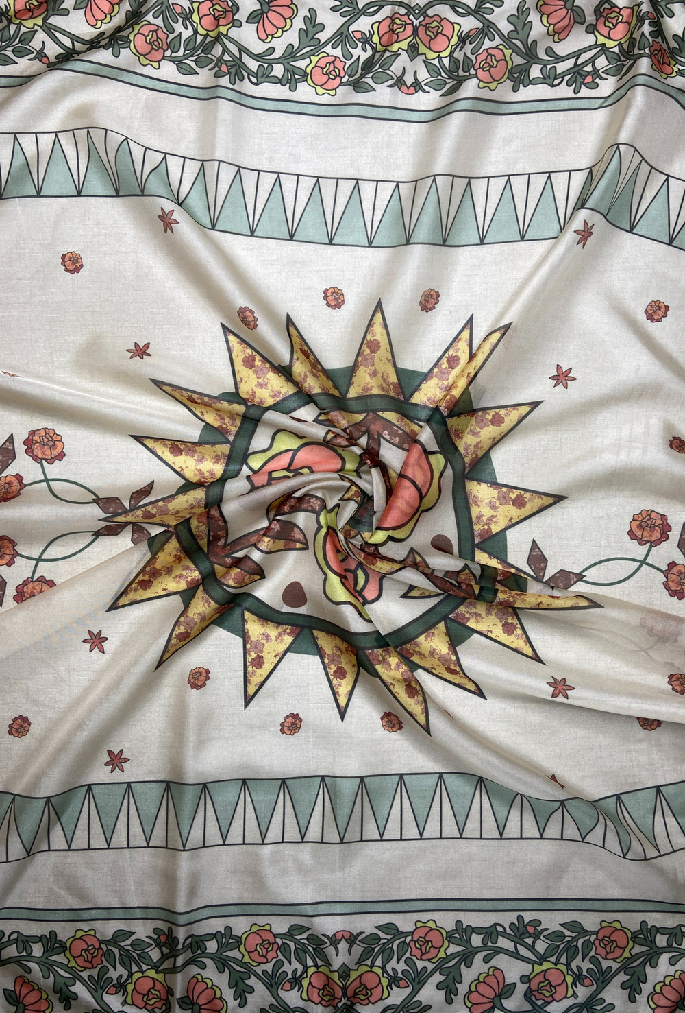 PISTA PERFECTION - Embroidered Lawn 3PC - stitched