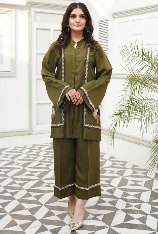 Khushboo e Sarma - Cord Urban Prints - Unstitched