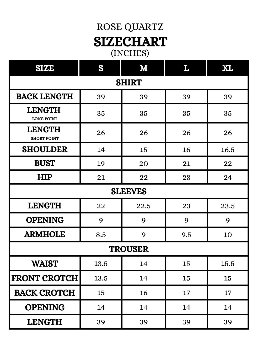 SIZE GUIDE
