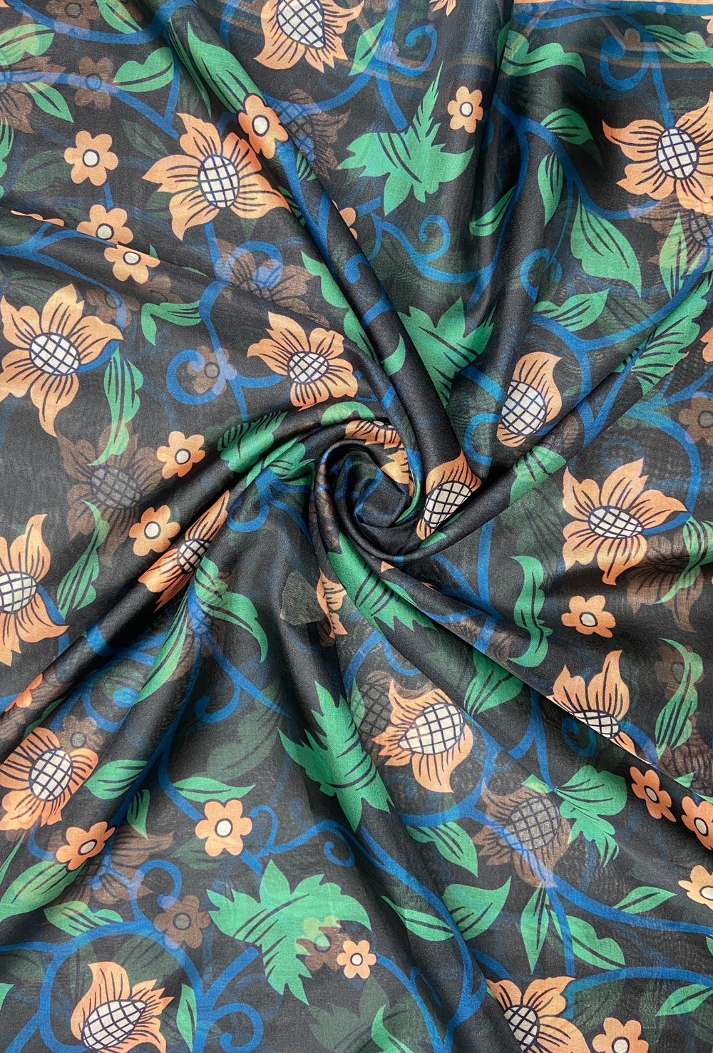 CHARM BLACK - Embroidered Lawn 3PC - Unstitched