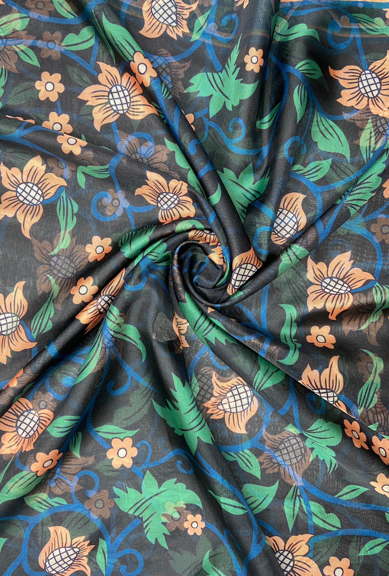 CHARM BLACK - Embroidered Lawn 3PC - Unstitched