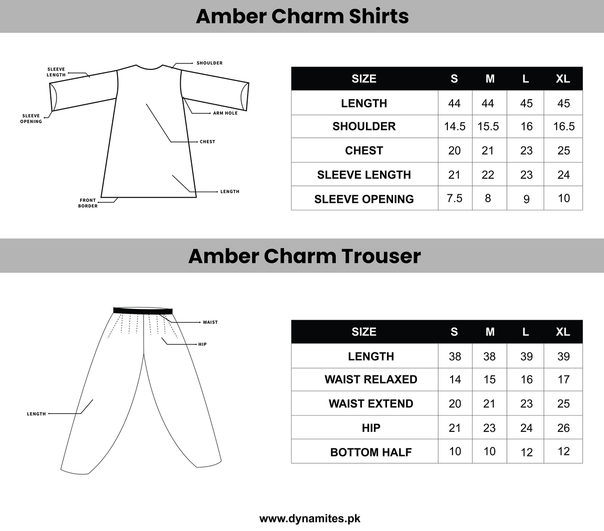 SIZE GUIDE