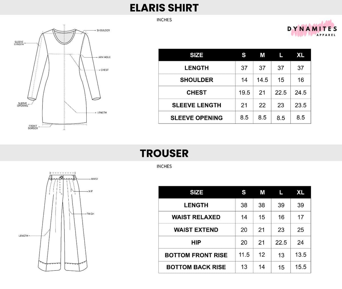 SIZE GUIDE