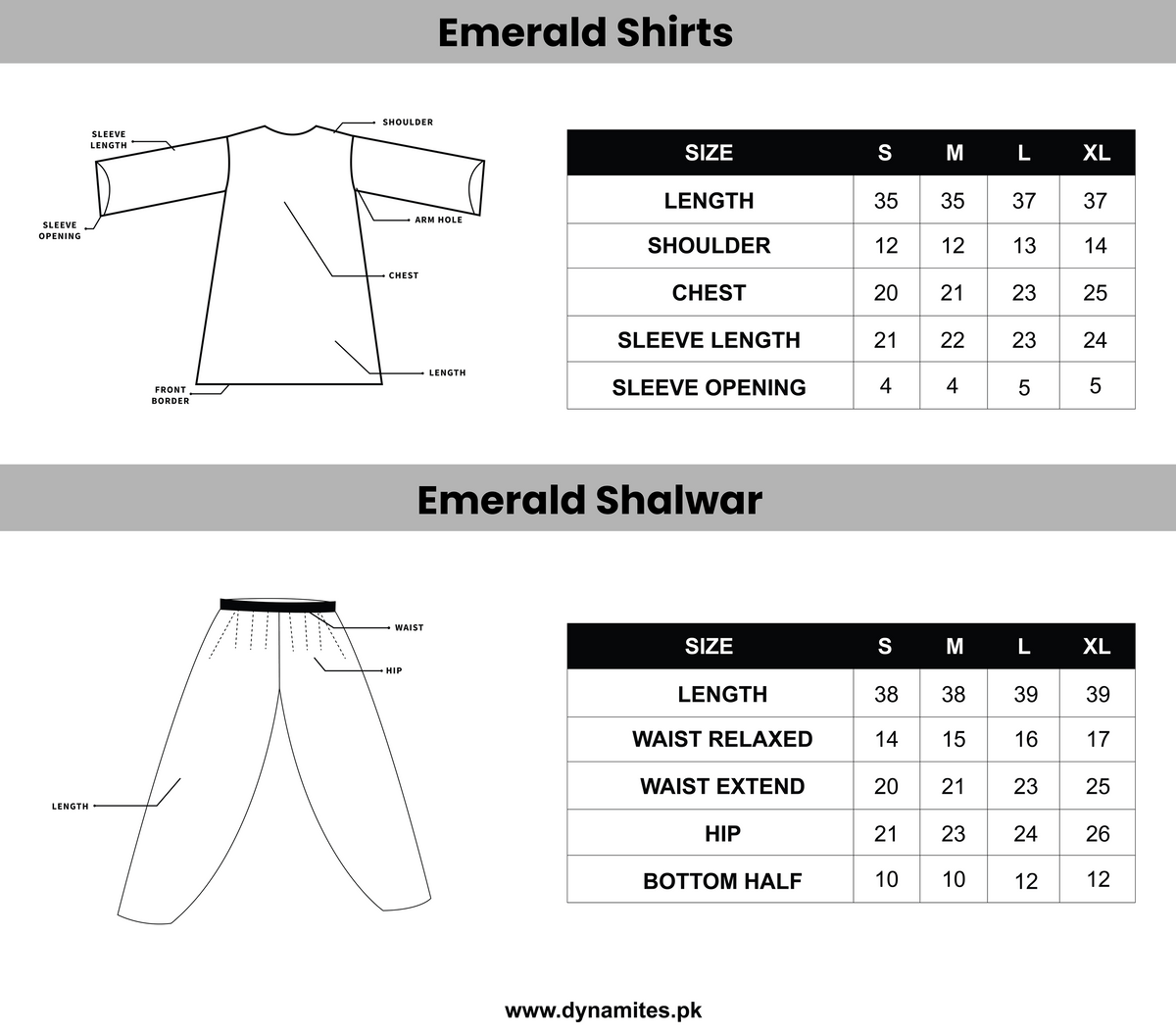 SIZE GUIDE