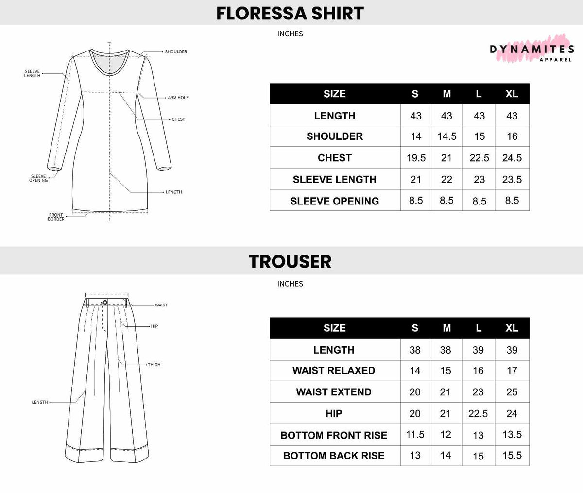 SIZE GUIDE