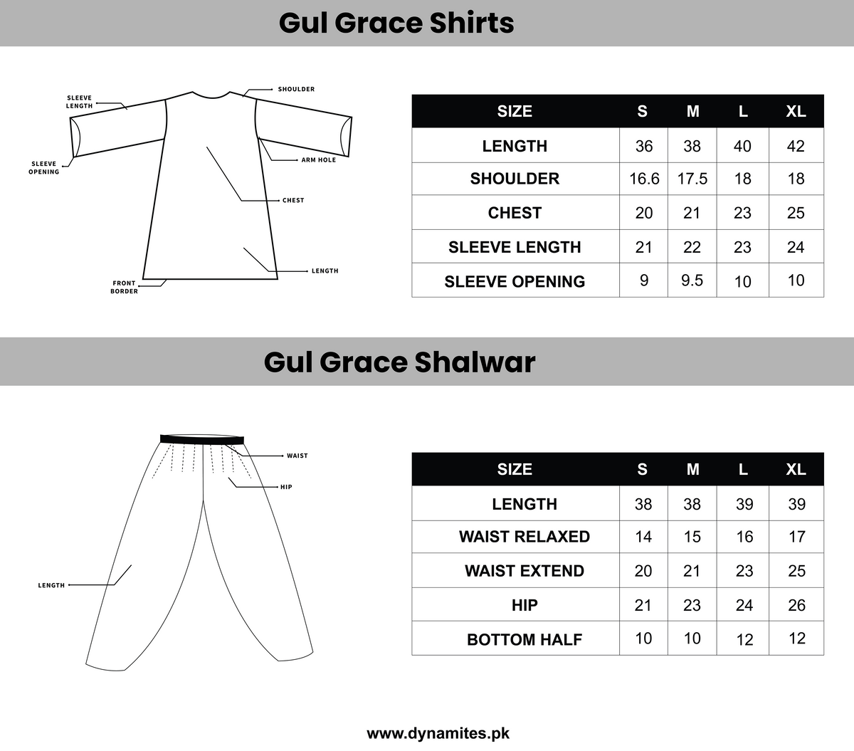 SIZE GUIDE