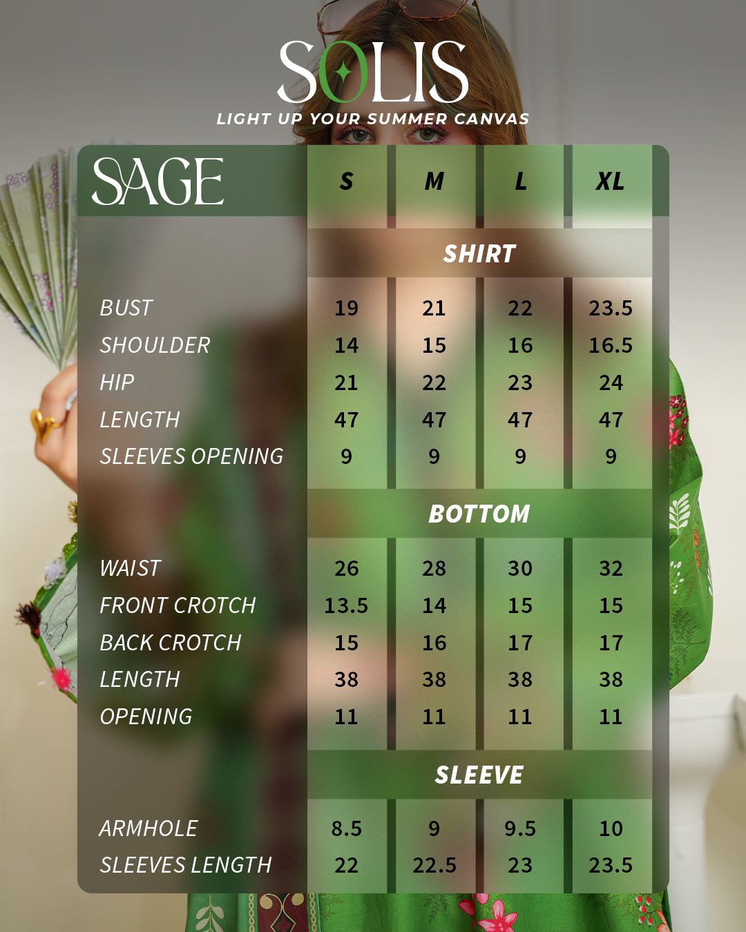 SIZE GUIDE