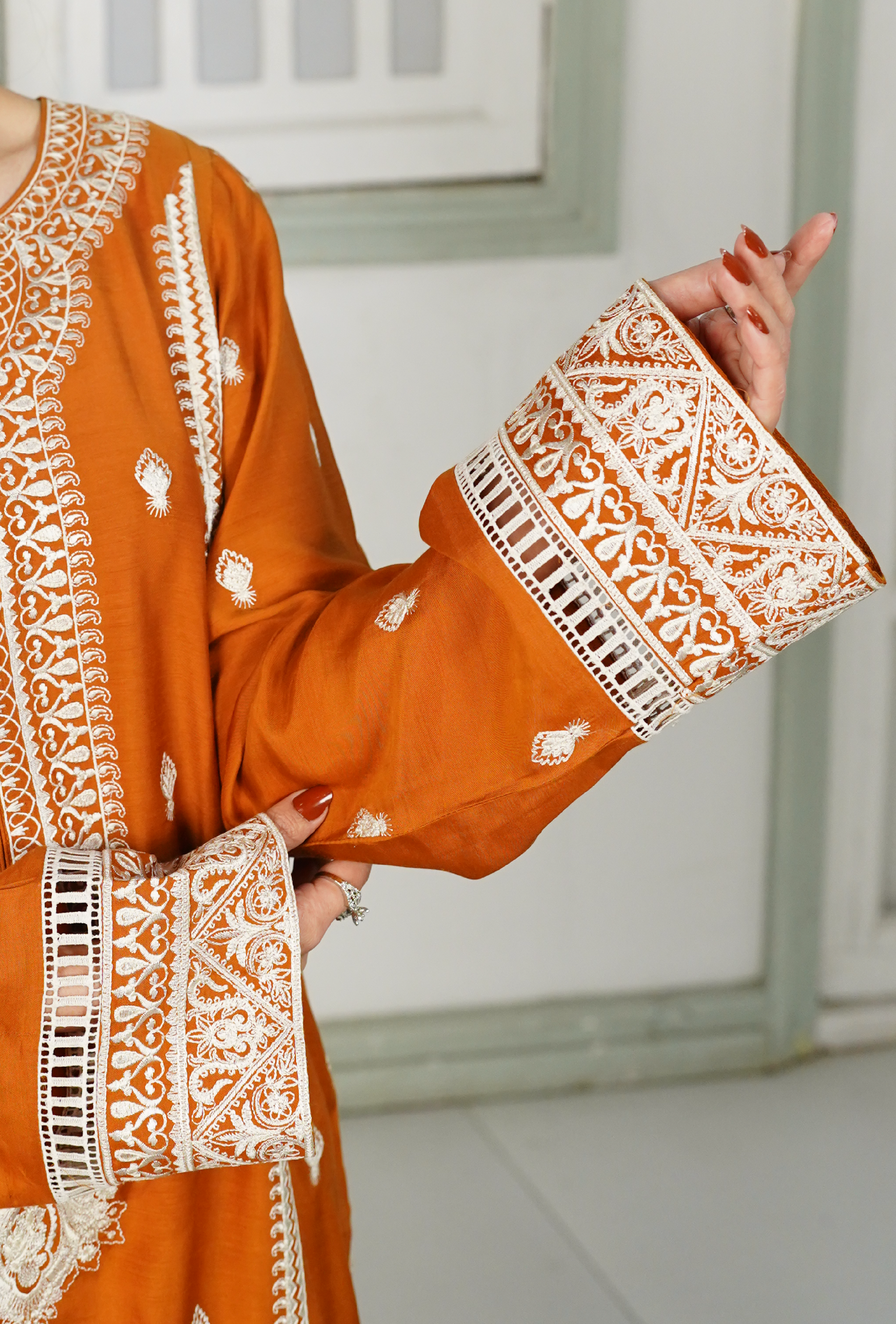 Zard Noor - Embroidered Suit - Unstitched