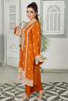 Zard Noor - Embroidered Suit - Unstitched