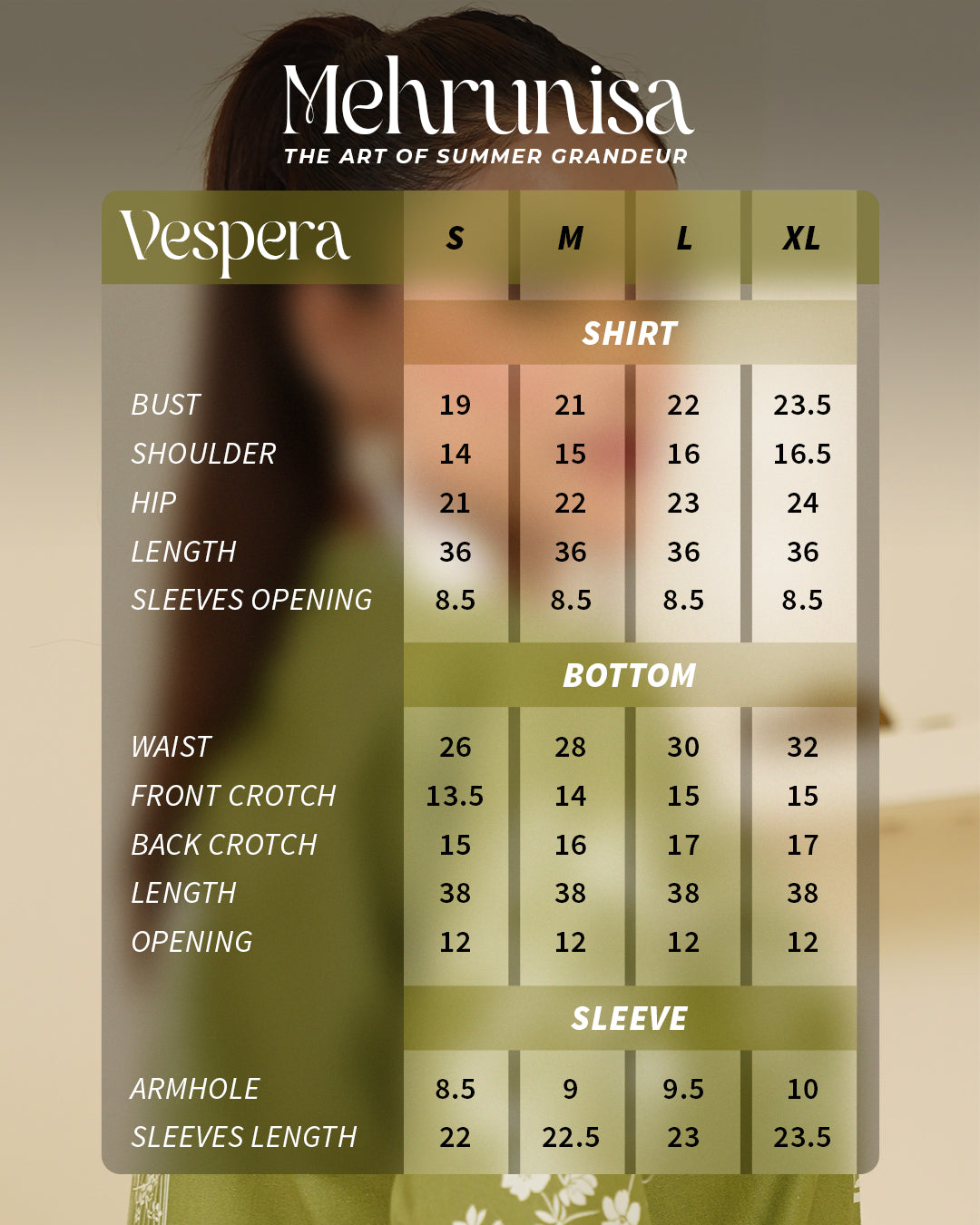 SIZE GUIDE