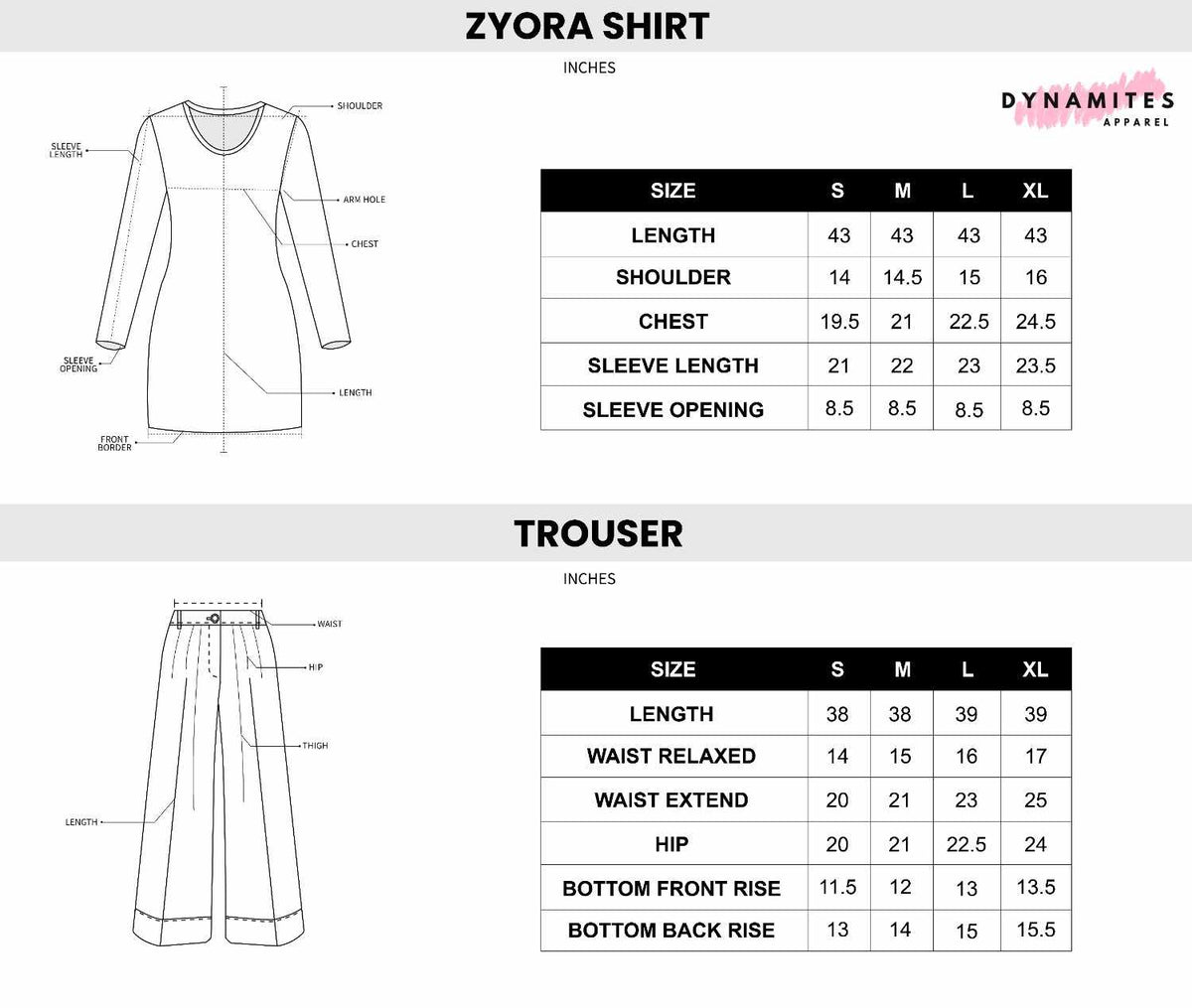 SIZE GUIDE