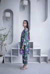 Sage Army - Cord Urban Prints - stitched