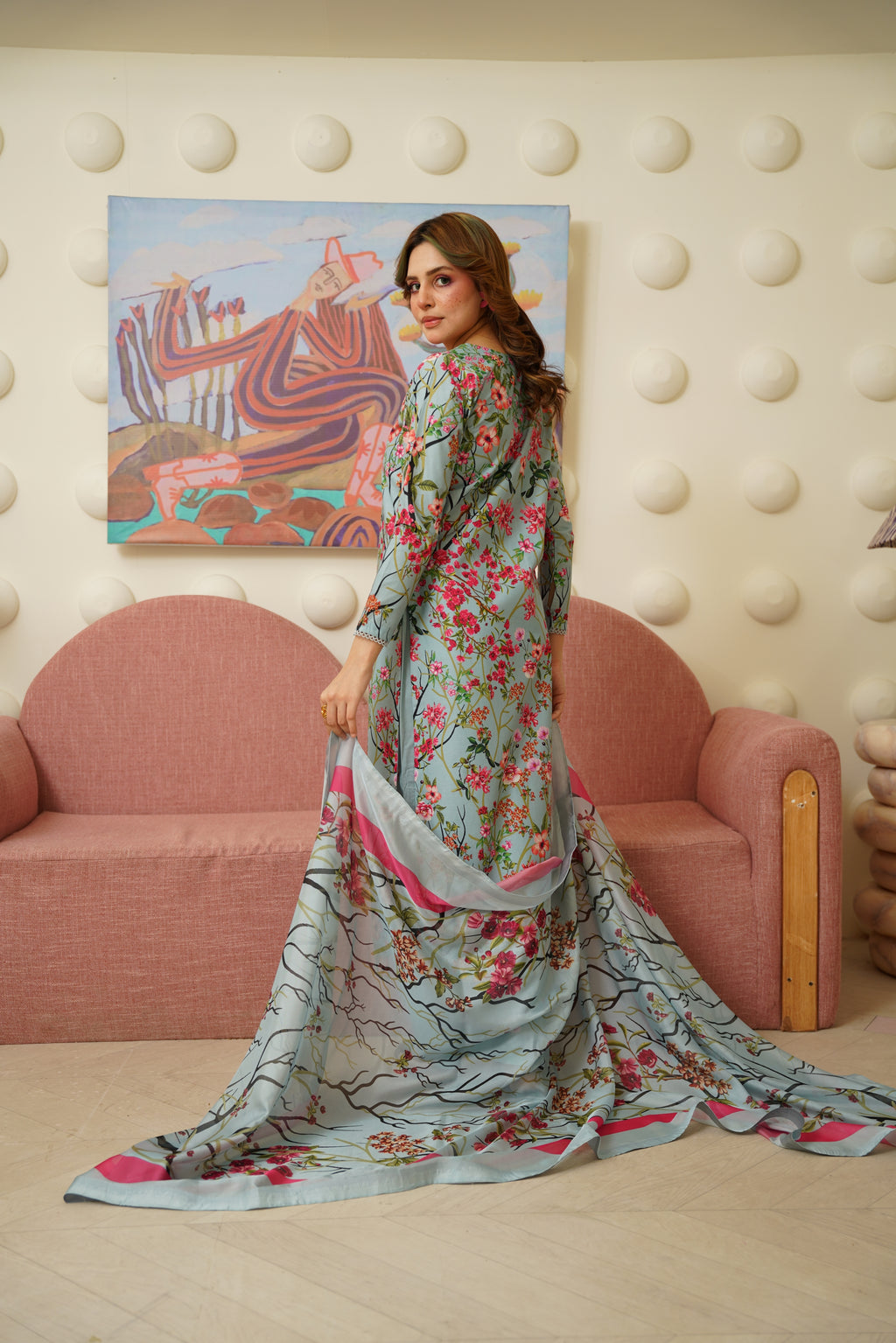 Elysia | Unstitch Printed Lawn
