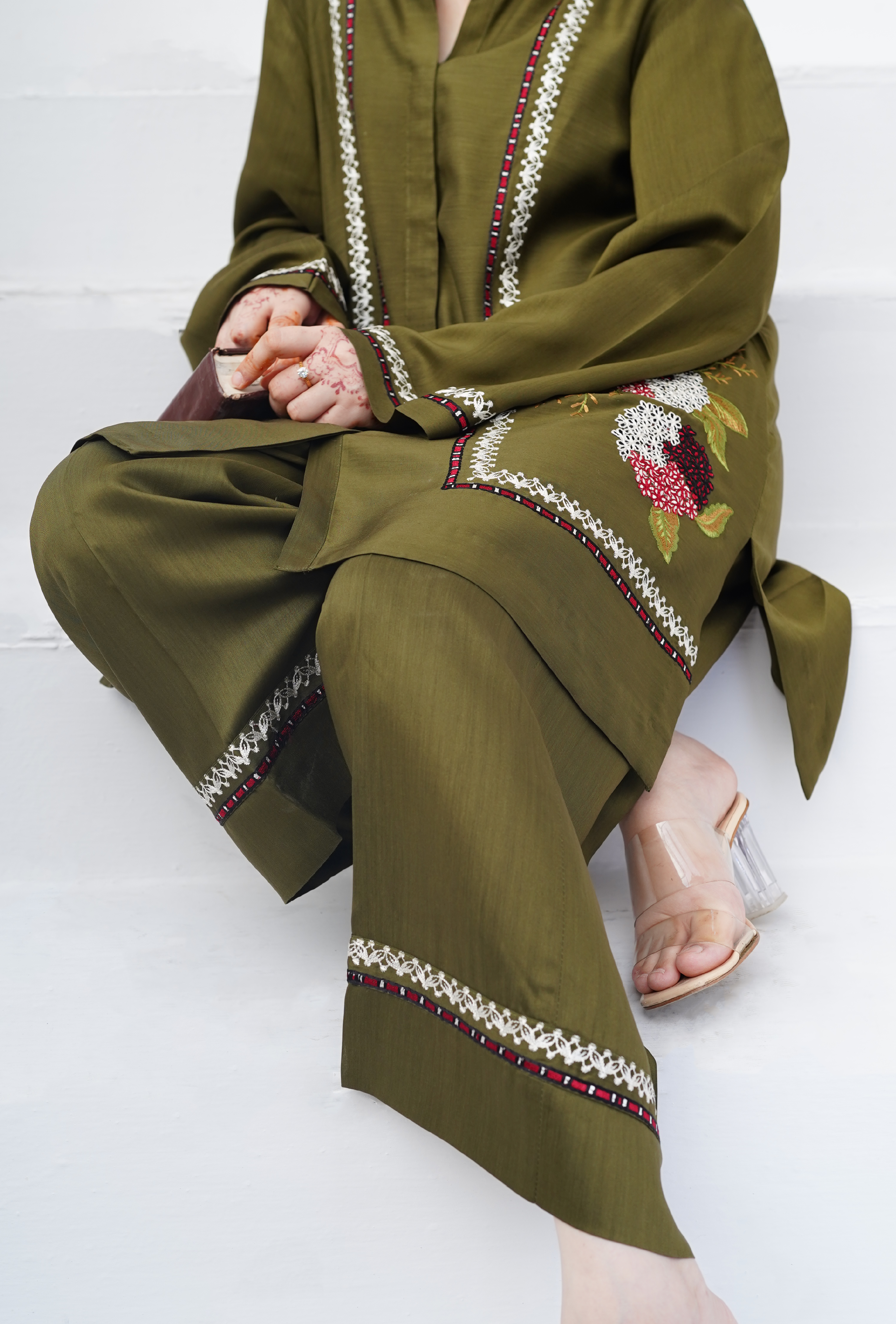 Khushboo e Sarma - Cord Urban Prints - stitched