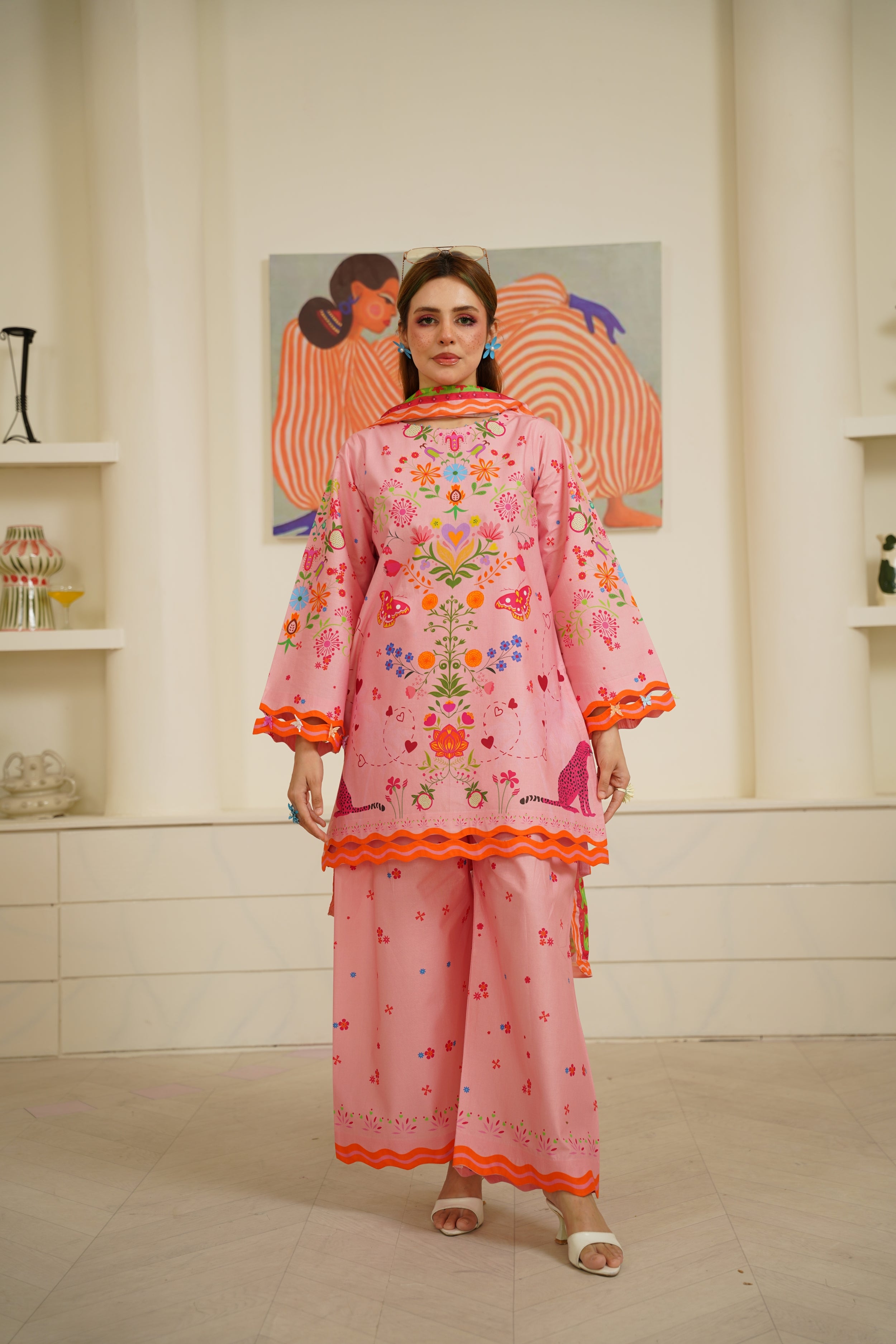 Selene | Printed Lawn 3PC