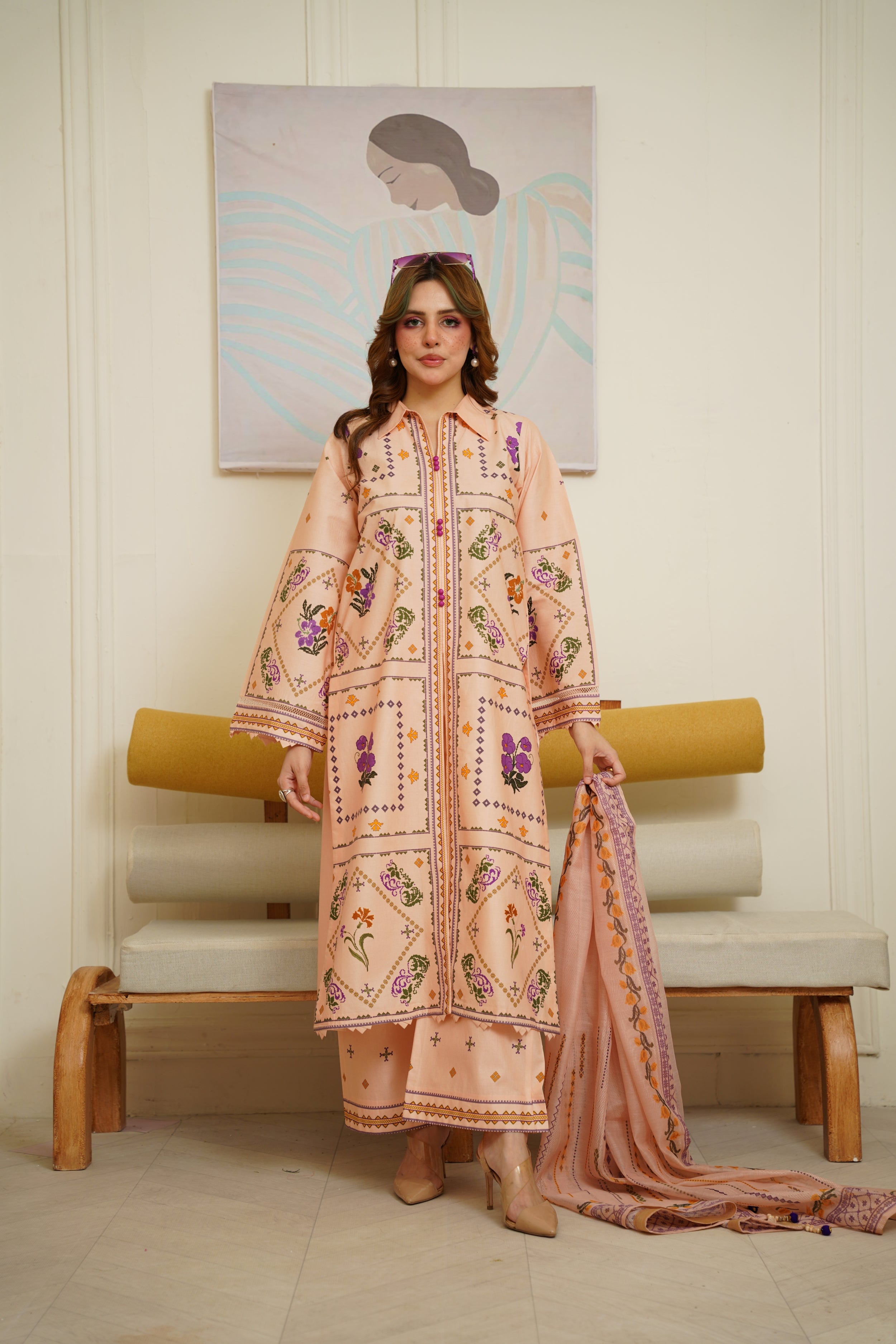 Lyris | Printed Lawn 3PC