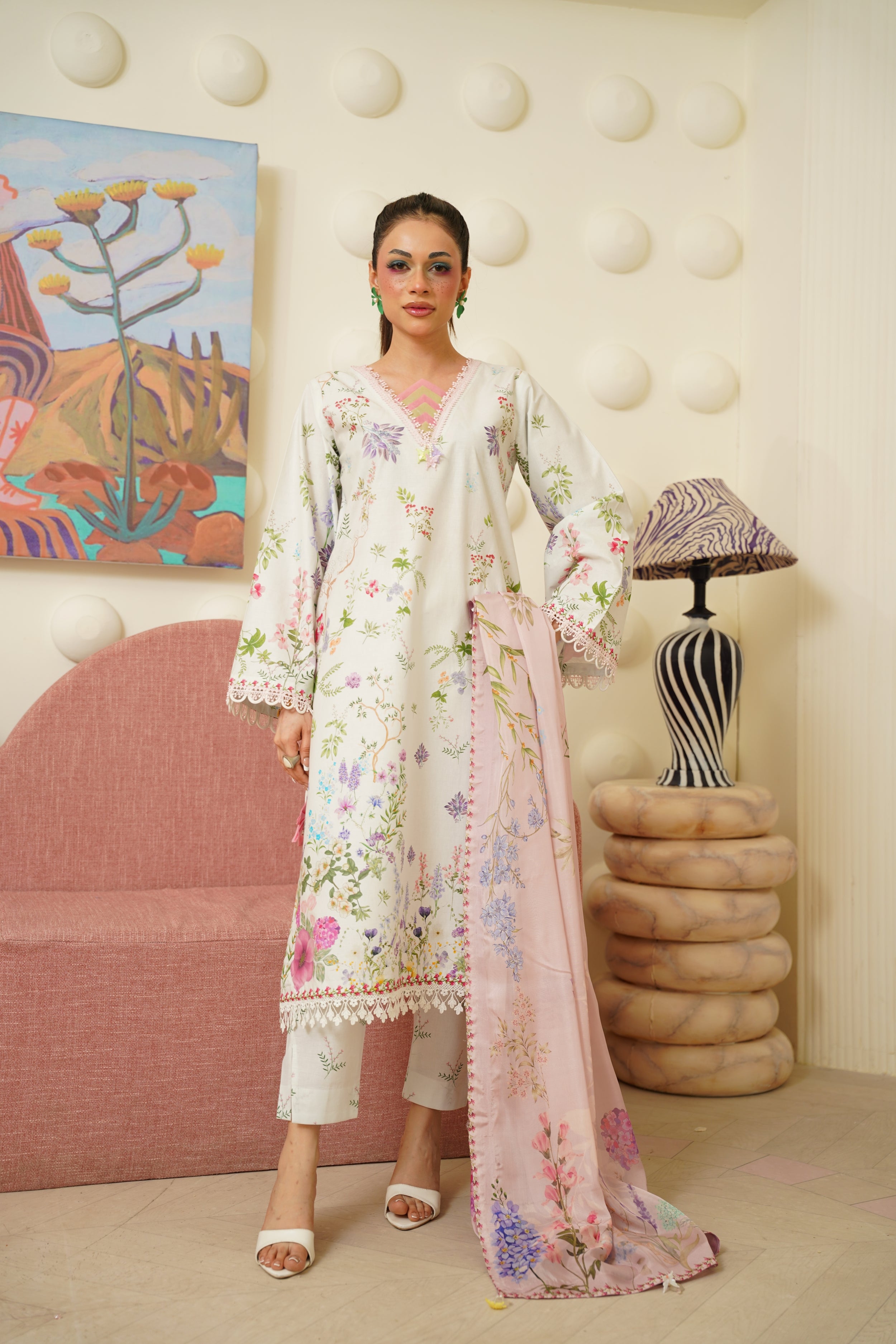 Fiora | Printed Lawn 3PC