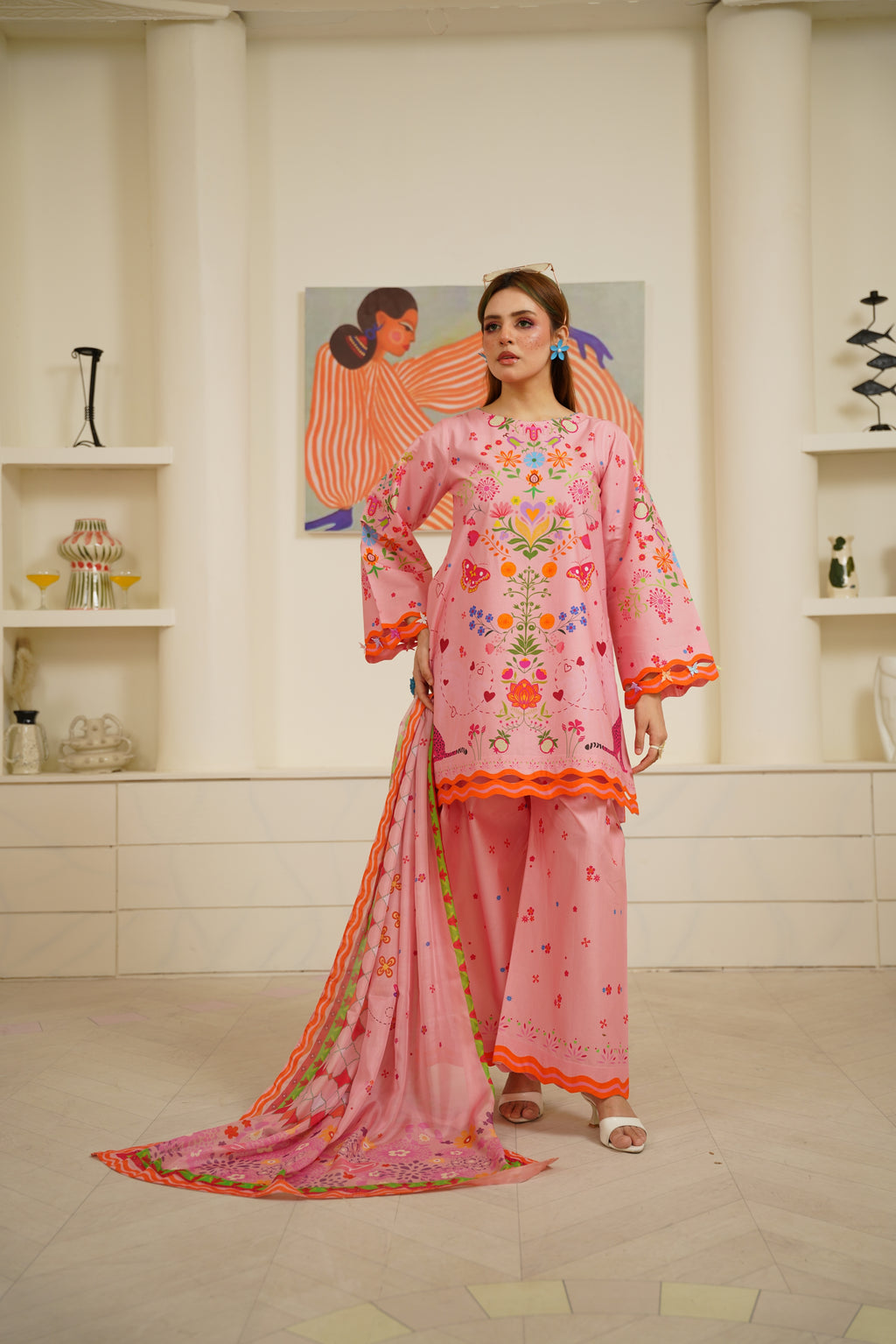 Selene | Printed Lawn 3PC