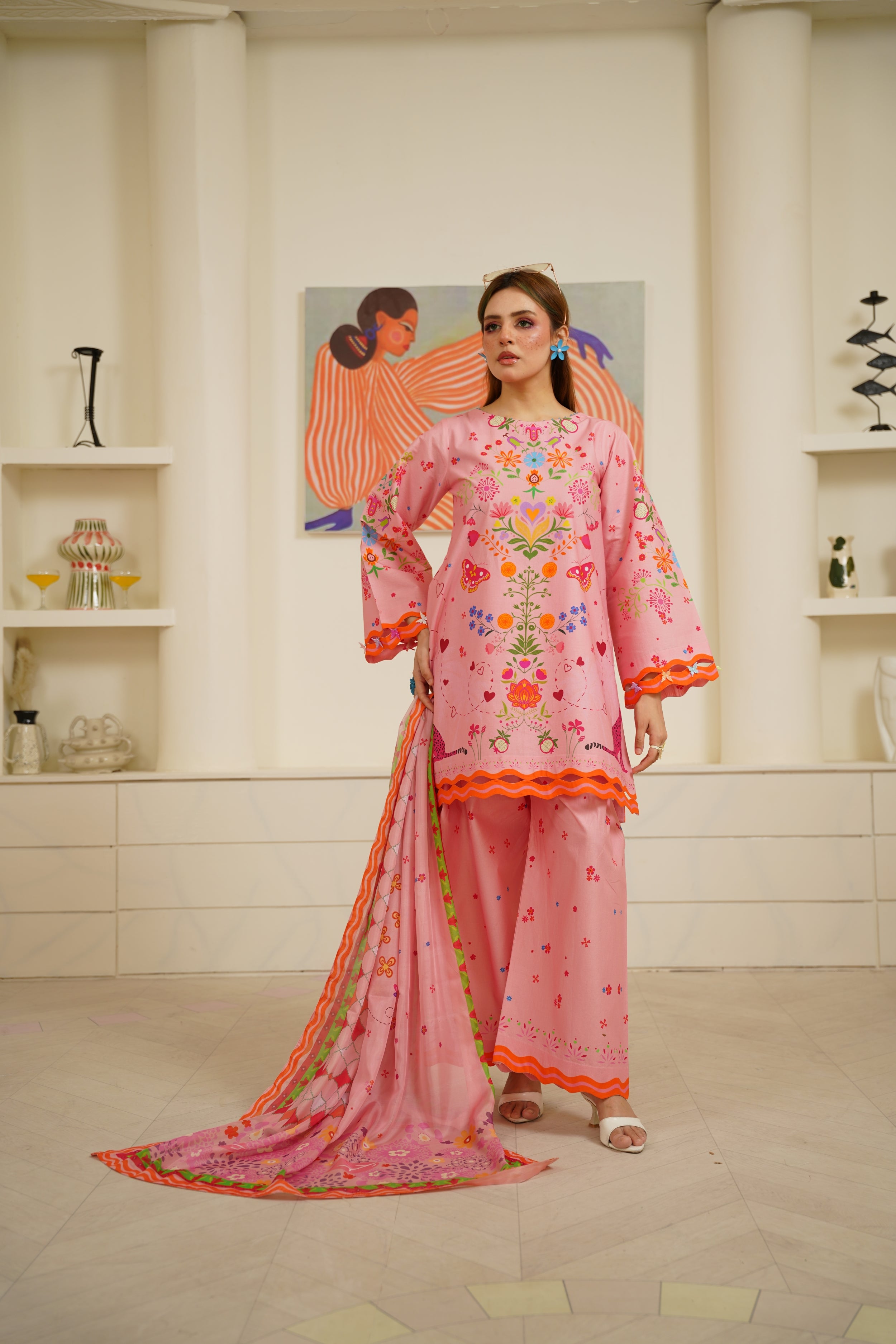 Selene | Printed Lawn 3PC