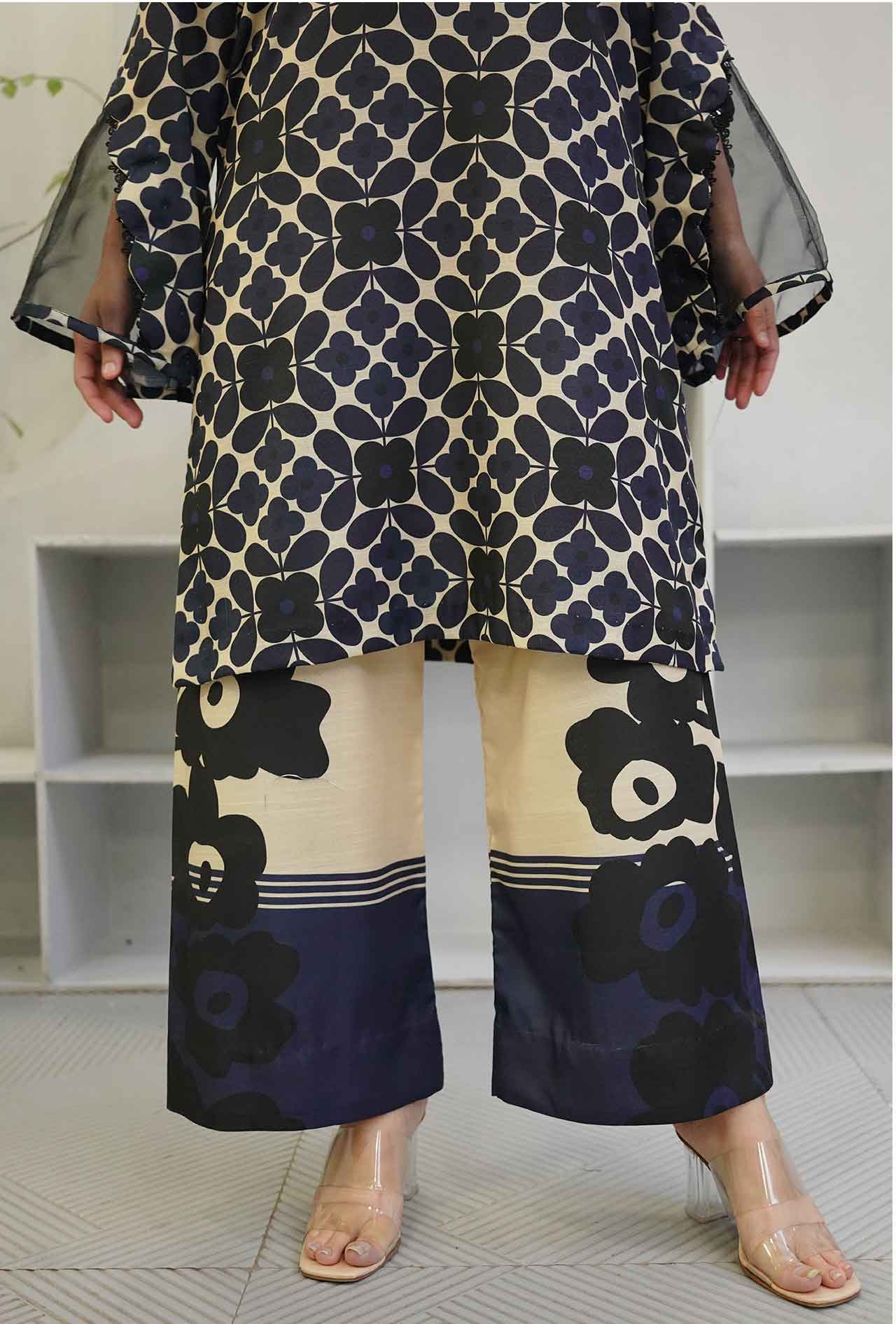 Navy Mud - stitched