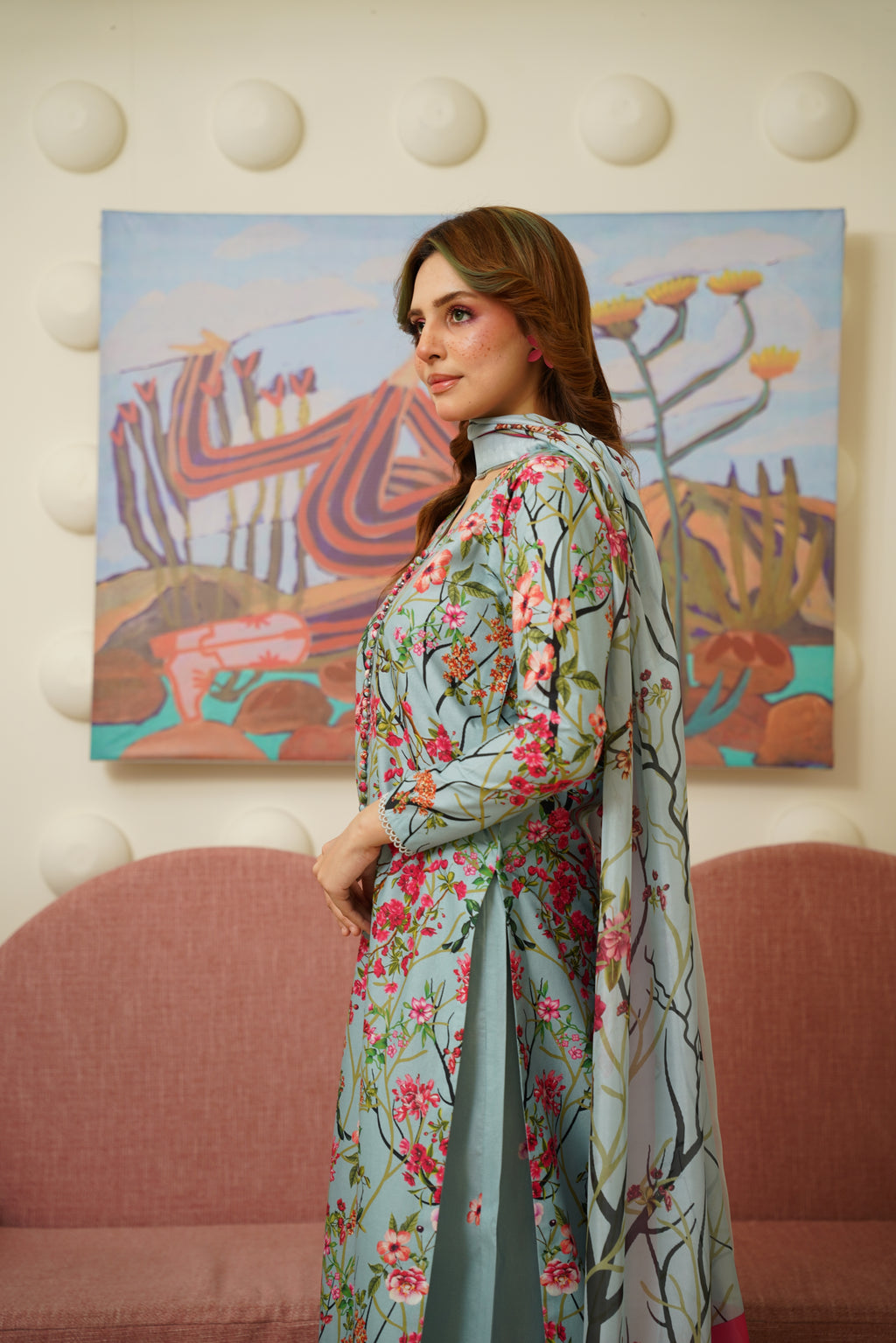 Elysia | Unstitch Printed Lawn