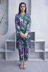 Sage Army - Cord Urban Prints - stitched