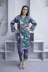 Sage Army - Cord Urban Prints - stitched