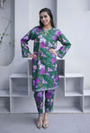 Sage Army - Cord Urban Prints - stitched