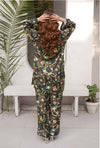 Olive Drab - Cord Urban Prints - stitched