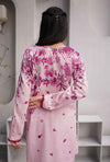 Lilac Hue - Cord Urban Prints - stitched