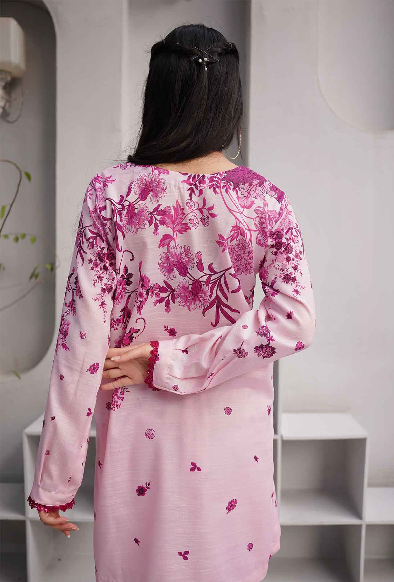 Lilac Hue - Cord Urban Prints - stitched
